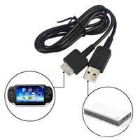 LovvinJew Câble de chargeur de synchronisation de données USB Adaptateur pour PS Vita Adaptateur secteur PSV Fil-noir