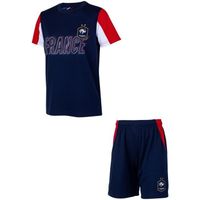 Survêtement Fit Equipe De France FFF - Collection Officielle Pour Supporter (taille Enfant 4-14 Ans)