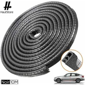 Joint De Protection Pour Portes De Voiture - 3m En Caoutchouc EPDM Forme U - Noir - 8