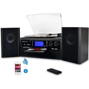 RADIO CD CASSETTE Chaînes Hi-Fi DIGITNOW! Platine Vinyle Bluetooth U