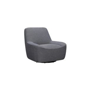 Fauteuil Tissu Gris Anthracite