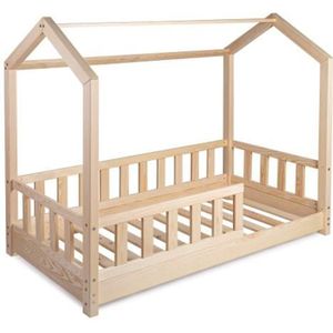 Solenzo Lit Cabane Pour Enfant Avec Sommier 90x190cm Cdiscount Maison