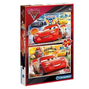 PUZZLE Puzzle - CLEMENTONI - Cars 3 - 2x20 pièces - Dessins animés et BD - A partir de 3 ans