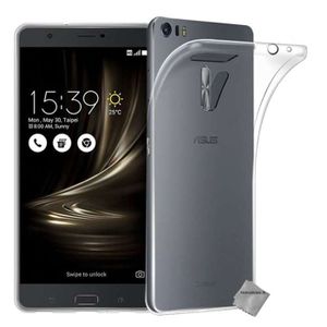Etui à Rabat IBROZ Pour Asus Zenfone 3 Live ZB501KL, Noir, Mode Paysage, Neuf
