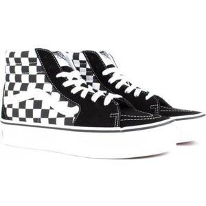 vans damier platform