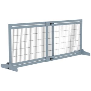 Barrière de porte pour chien barrière chiot hauteur 107 cm - Ciel & terre