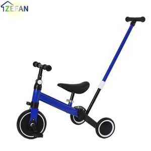 Tricycle ZEFAN Tricycle Enfant bébé de 3 modes avec poussoi