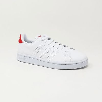 Baskets Adidas Advantage Blanc CS Homme Synth tique Lacets