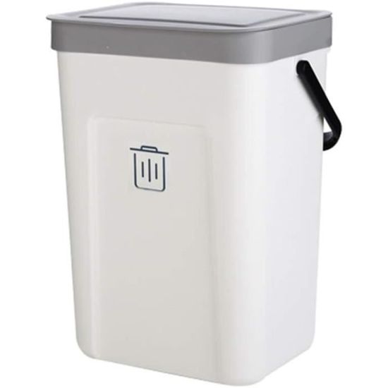 12 Porte-sacs Poubelles De Cuisine - Distributeur Mural, Adhésif, Avec 2 Rouleaux De Sacs (noir) - 13