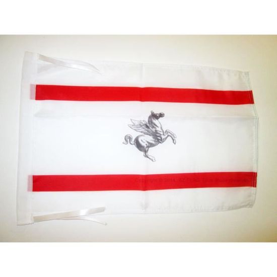 Drapeau Grand-Duché De Toscane 1569-1859 45x30cm - Pavillon Italien Ancien AZ FLAG