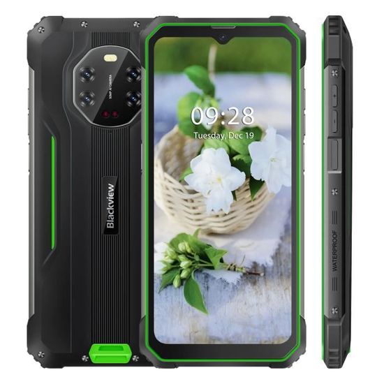 Blackview BV8800 Smartphone Robuste 8Go+128 Go, Caméra 50MP 6,58 ...