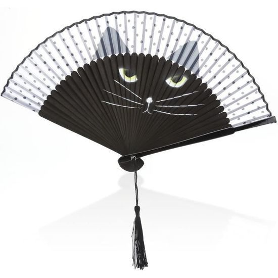 Éventail Pliable À Main En Bambou De Style Chinois Pour Enfants - Fait À La Main Pour Décoration