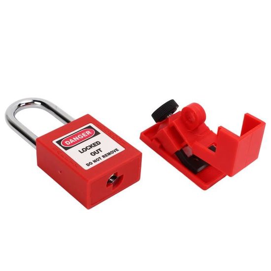 Kit De Verrouillage Universel Pour Disjoncteur - Sécurité électrique, Installation Simple | Nylon Et Laiton