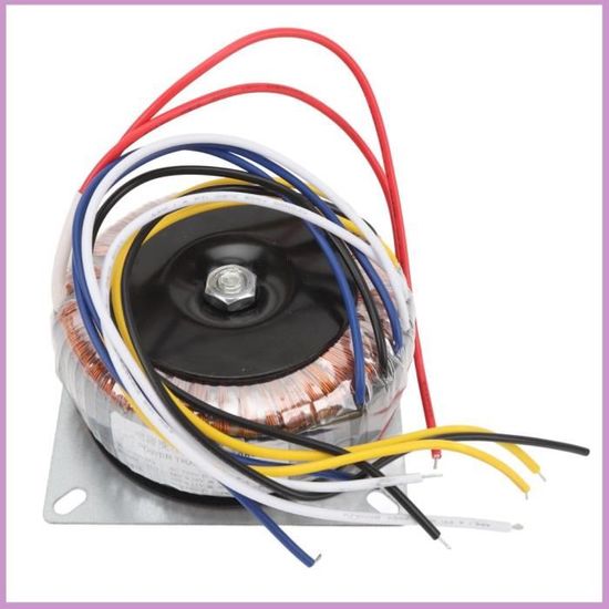 Transformateur 220v 9v Transformateur Ampli 18V 50W AC 220V - Double Sortie 18V Pour Préampli, Carte Ampli Ou Casque - Support Acier, Fil Cuivre Alimentation 18v