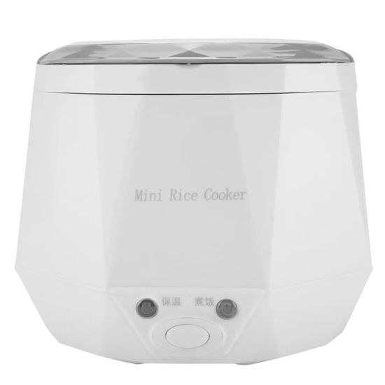 Fdit cuiseur vapeur Cuiseur à riz multifonctionnel portable électrique de 1,6 L pour la prise domestique 220V AU (blanc)