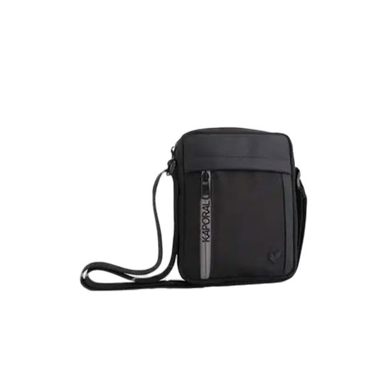 Sacoche Kaporal 5 PSATY Noire - En Polyamide - Neuf Avec étiquettes - Pour Homme