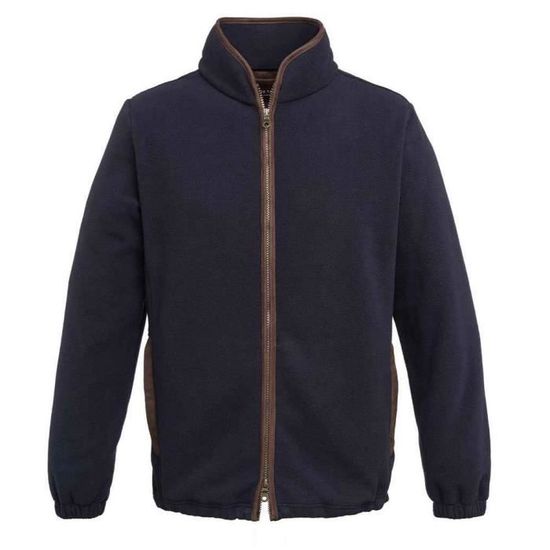 Veste Polaire Homme PADOLA - Col Montant, Poches Zippées, Chaude Et Confortable Pour Randonnée Et Travail