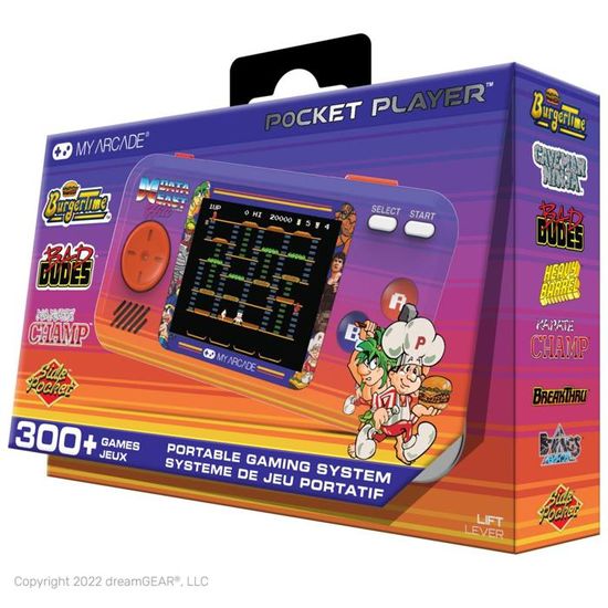 Console Portable My Arcade Contra Premium Edition - 2 Jeux En 1