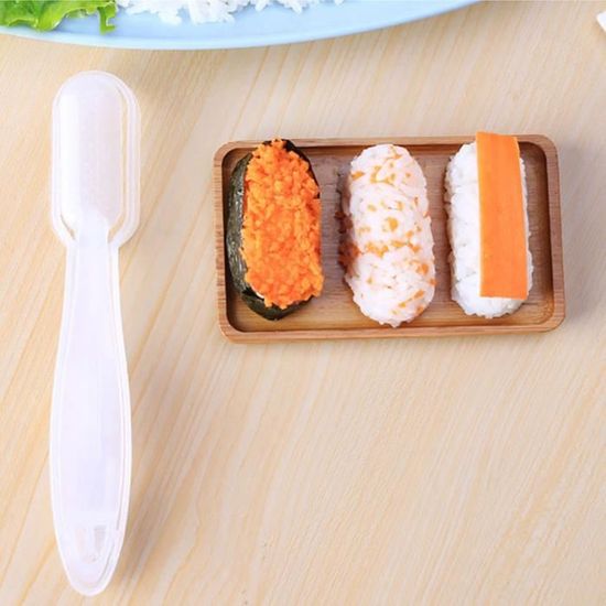 1pc Sushi Maker Moule Sushi avec poignée de riz Presse moule Onigiri Moule cuisine cuisson moule outil