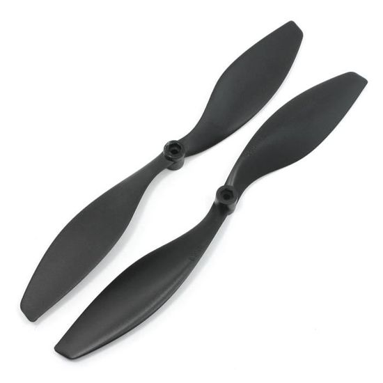 QUARKZMAN 2 Hélices 5045 2 Pales 12.7cm Noir - Pour Drone Et Avion RC Nylon