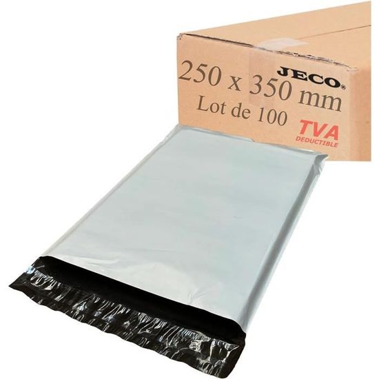 Lot De 1000 Enveloppes D'expédition Poly-scellantes 10x13 Pouces - 2,5 MIL - Idéal Pour E-commerce