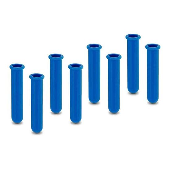 Theracaso Tubes De Réaction 1.5 Ml - Lot De 100, Polypropylène Transparent, Fermeture Safe Fit - Pour Laboratoire, Granulés, Poudres