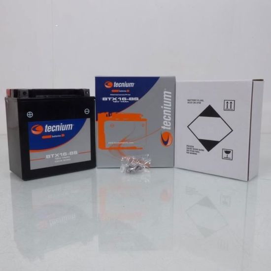Batterie Tecnium pour moto BMW 1200 R Rt Lc 2014-2017 YTX16-BS / 12V ...