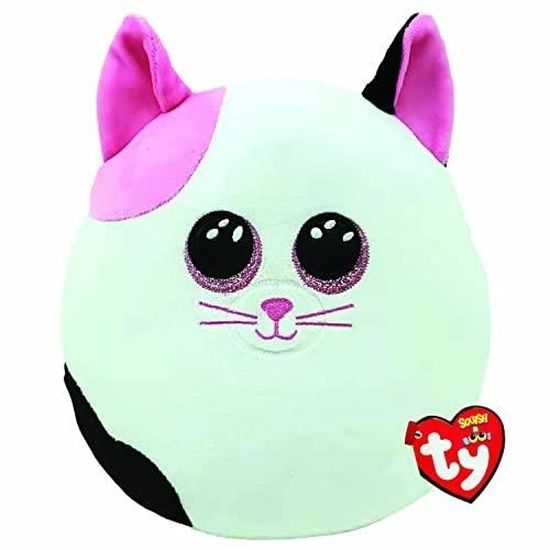 Noir - 40 cm - Kawaii chat en peluche coussin chaton doux coloré jouets en  peluche gris rose blanc poupée en - Cdiscount Jeux - Jouets