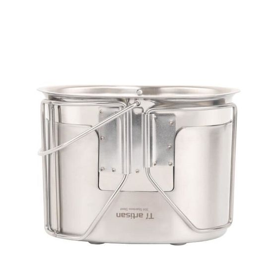 GOURDE,3 Pieces--Kit De Cantine Militaire 1l, Tasse De Cantine En