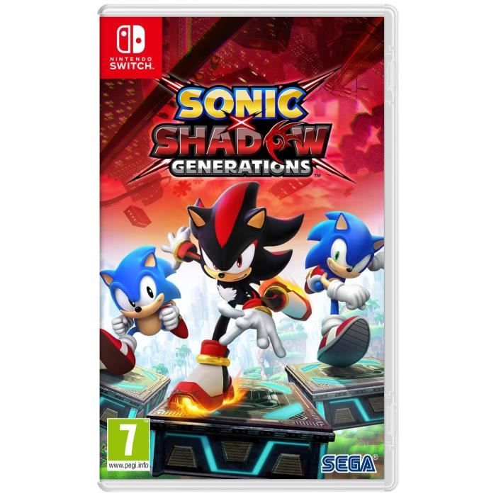 Sega Sonic X Shadow Generations - Jeu Nintendo Switch