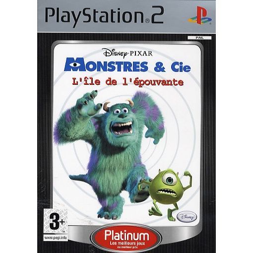 Monstres Et Cie Platinum / Jeu Console PS2