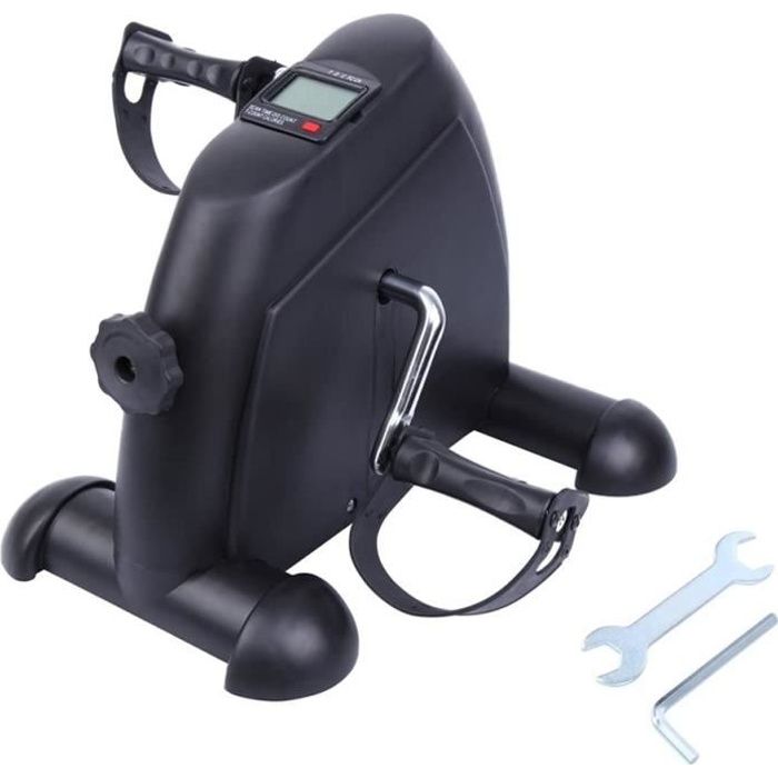Paneltech Mini vélo pédalier formateur vélo d'exercice bras jambe formateur vélo formateur LCD vélo d'exercice