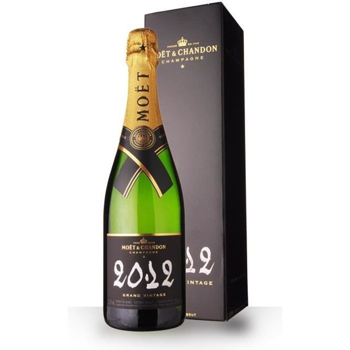 Moët et Chandon Grand Vintage 2012 Extra Brut - Etui - 75cl - Champagne