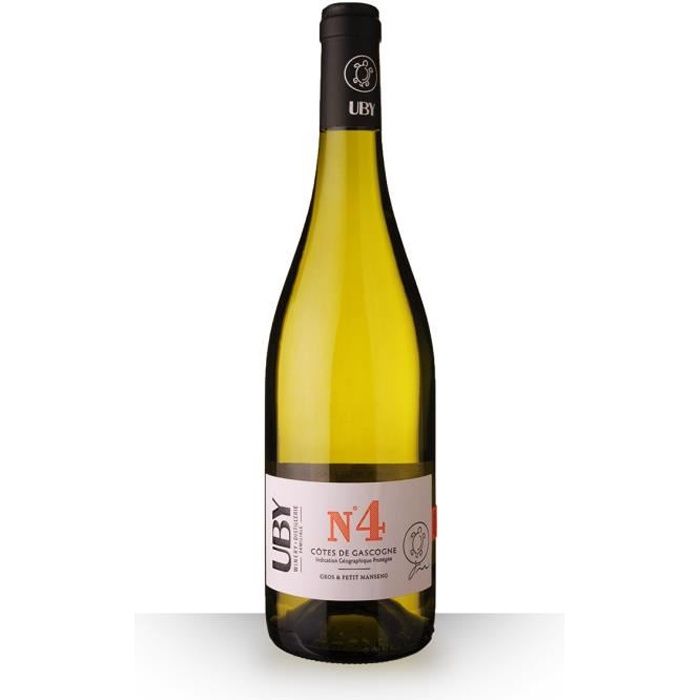 Uby N°4 Gros et Petit Manseng Côtes de Gascogne Blanc - 75cl