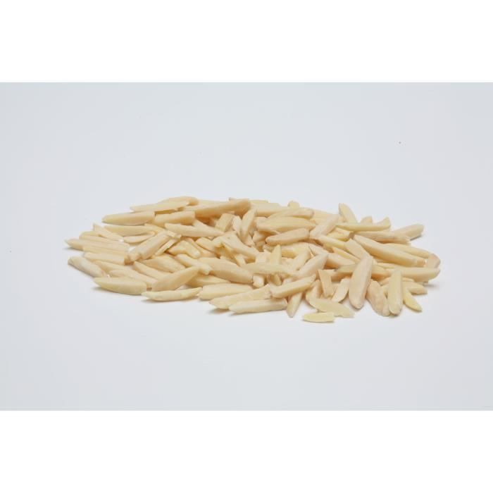 Amandes en bâtonnets 1kg,Bâtons d'amandes en paquet de 1 kg | Idéal dans les élaborations culinaires | Amandes en tranches