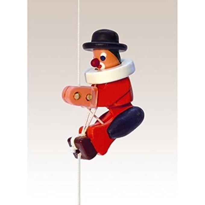 Figure Escalade Clown Rhinocéros Corde à Grimper, Longueur Env. 45 CM Hauteur Le Figurine Env.