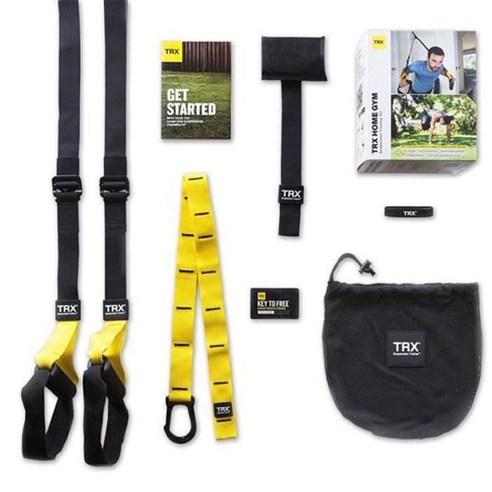 Kit de suspension training TRX Pro 6 - noir-jaune - TU