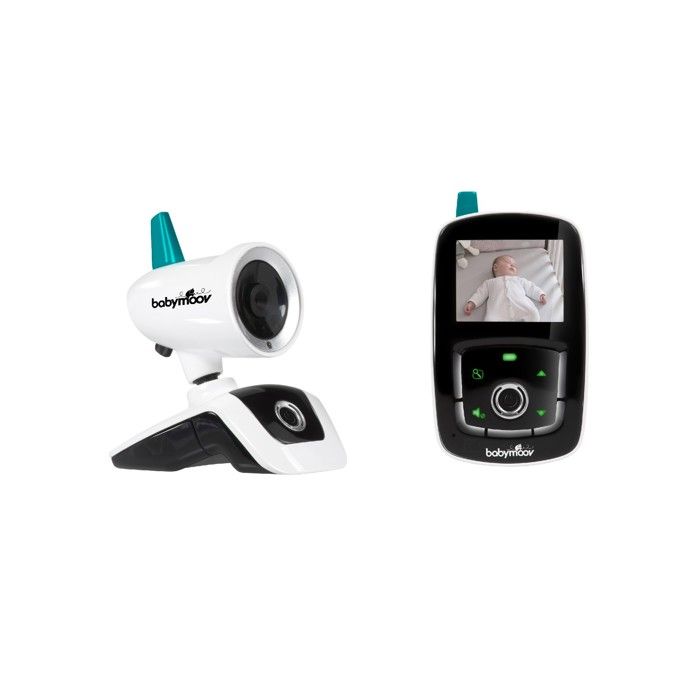 Babymoov Babyphone Video YOO Care - Caméra Orientable à 360° & Ecran 2,4\