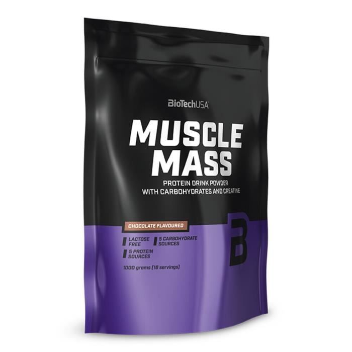 Hard gainers Muscle Mass - Strawberry 1000g