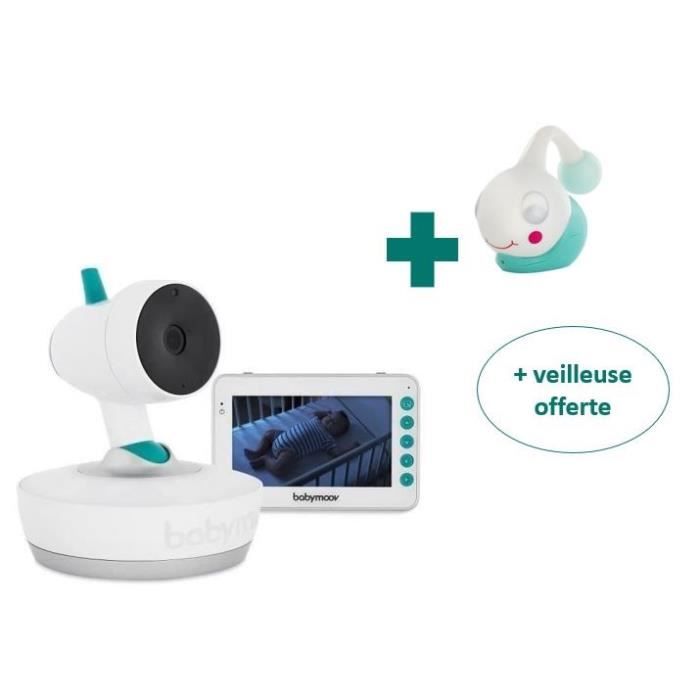 BABYMOOV Babyphone Video YOO CARE + Veilleuse offerte