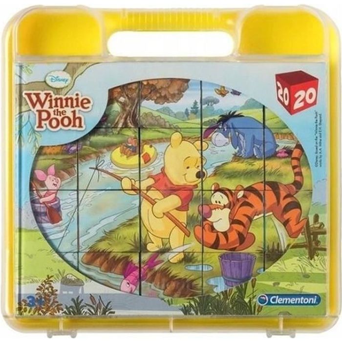 CLEMENTONI DISNEY WINNIE L'OURSON PUZZLE 20 CUBES