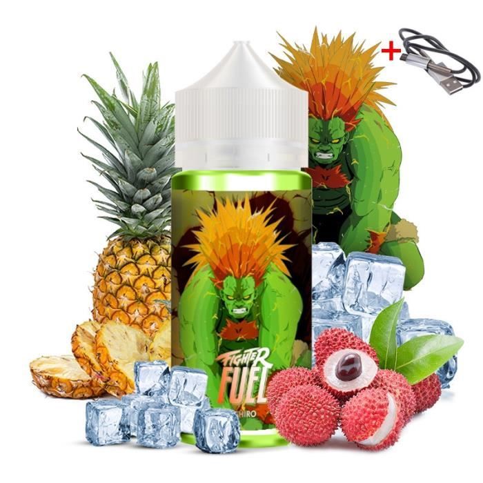 Fighter Fuel - Ushiro 100 ML + 1 Cable Micro USB Vaporesso - AMAVAPE