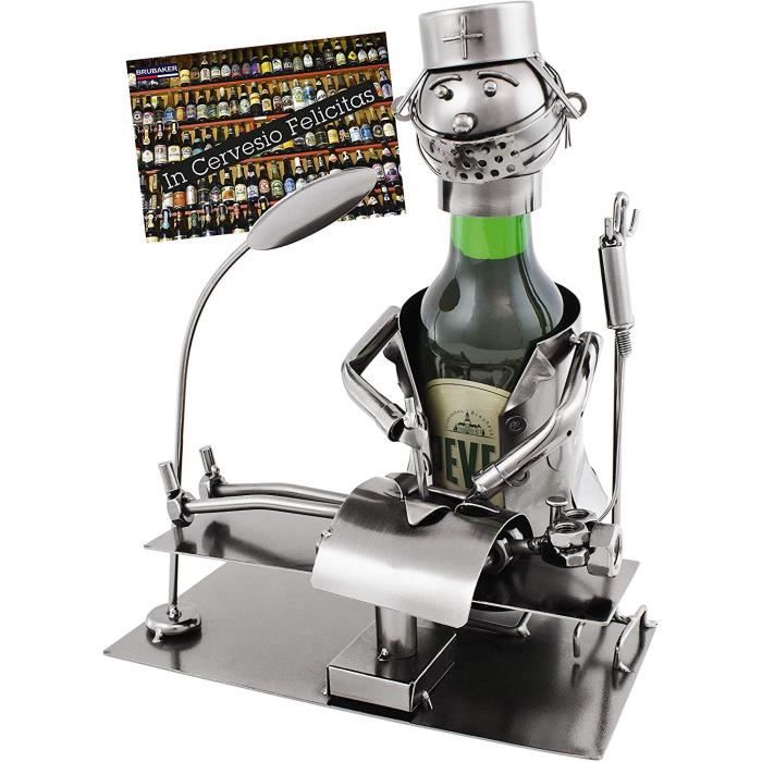 Brubaker Porte-Bouteille en métal pour bière chirurg avec Carte Cadeau