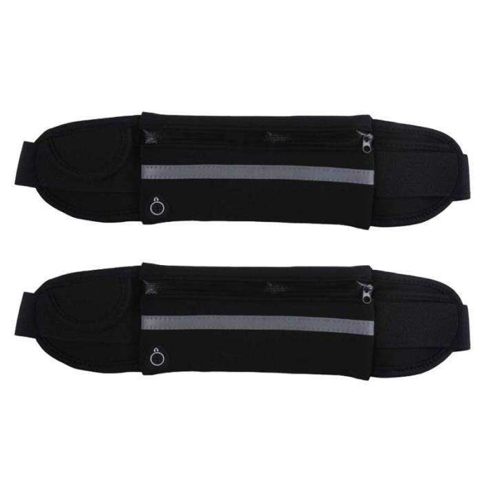 2pcs sac de taille multifonction étanche banane pour courir équitation randonnée sport plongée SURVETEMENT - JOGGING DE SPORT
