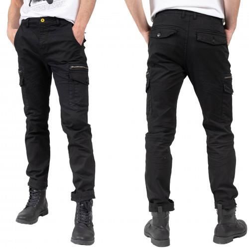 Pantalon homme cargo Danakil noir Deeluxe