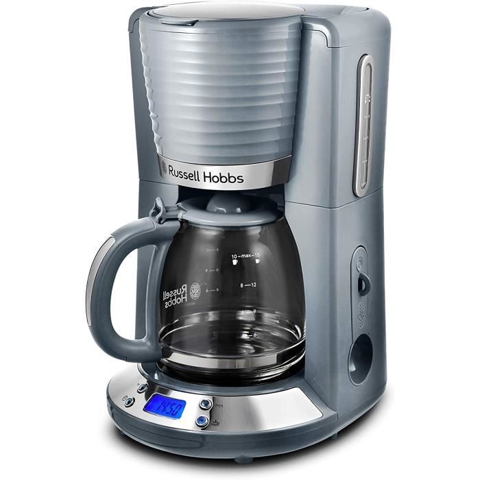 Russell Hobbs Machine à Café, Cafetière Filtre 1,25L Puissance 1100W
