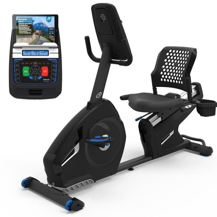 Vélo semi-allongé Nautilus Noir connecté R626