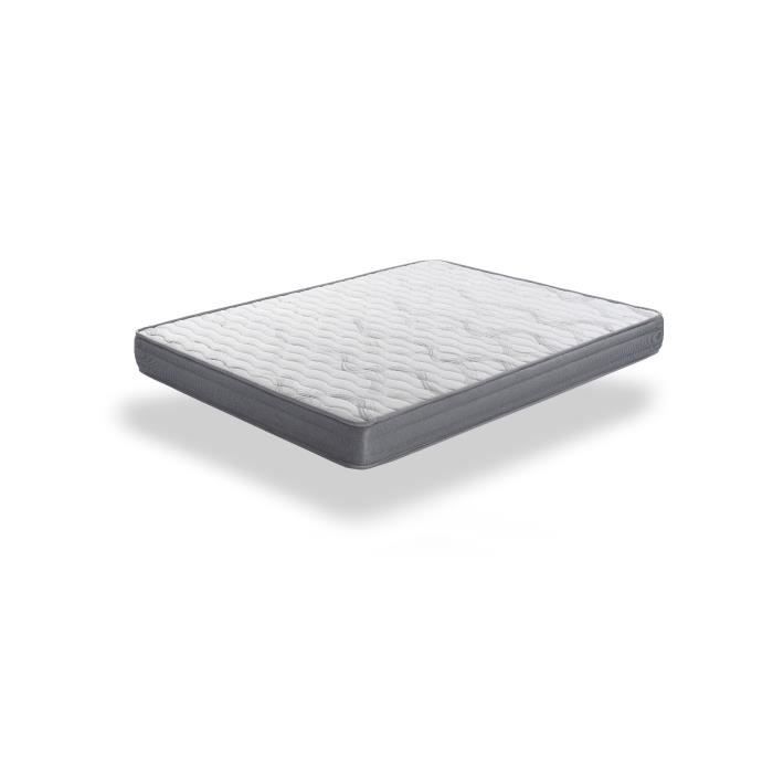 Matelas Viscoelastique Latex Mousse a Memorie 18 cm Ete Hiver KIMBED LOVAT-90x200 90x200