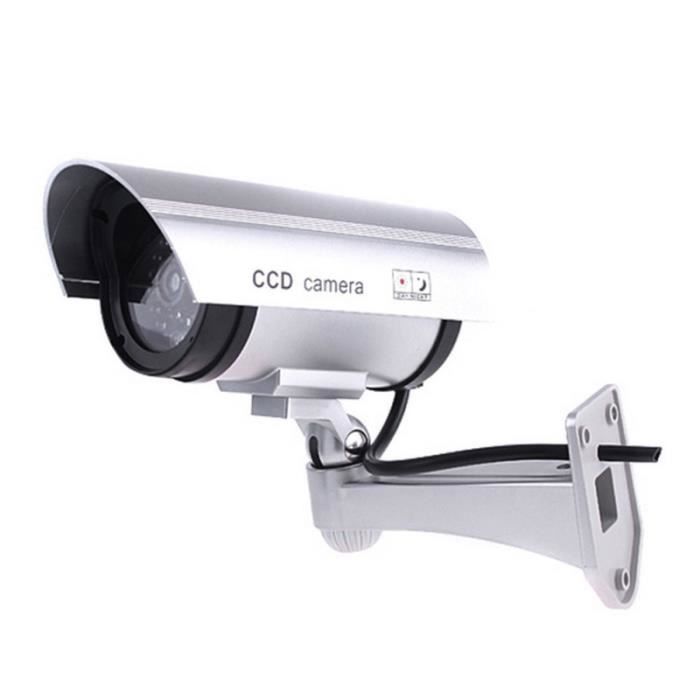 Bullet Dummy Fake Surveillance CCTV Dome Camera Indoor Outdoor with KIT CAMERA DE SURVEILLANCE - PACK VIDEOSURVEILLANCE