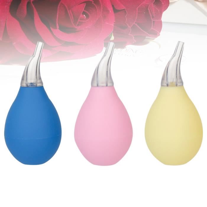 3Pcs Anti-Reflux Snot Nettoyage Outil Aspirateurs Nasaux Bébé Cleaner (Rose, Jaune, COFFRET HYGIENE NEZ - COFFRET HYGIENE OREILLE